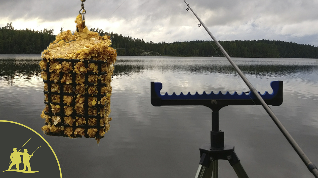 Рыбалка на фидер на озере 2 серия